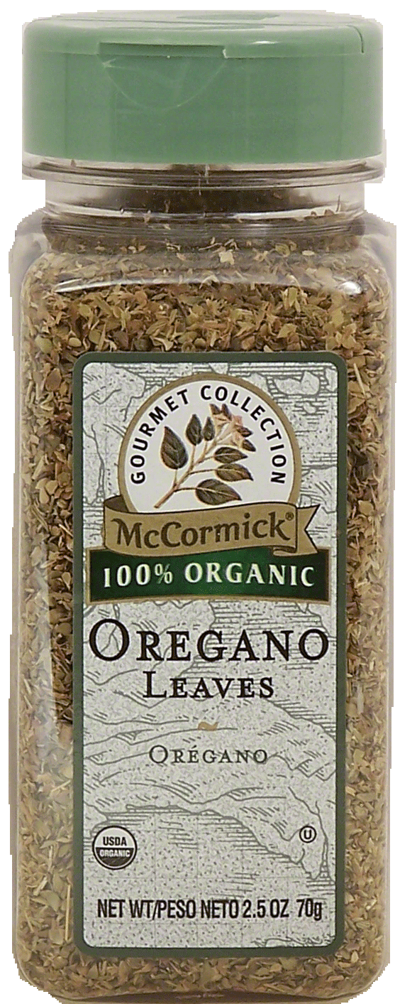 McCormick Gourmet Collection oregano leaves, 100% organic Full-Size Picture